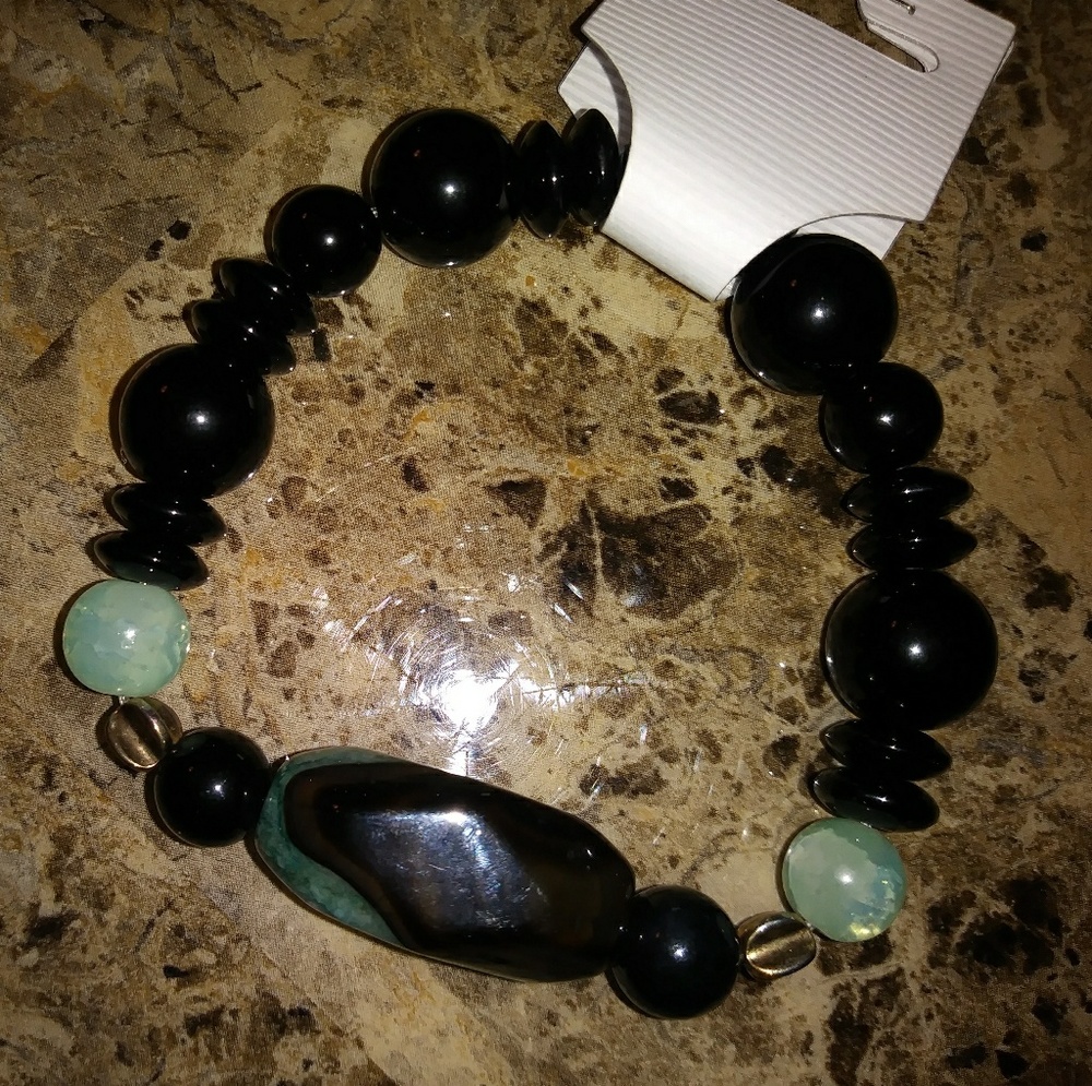 Jade/Black Bracelet